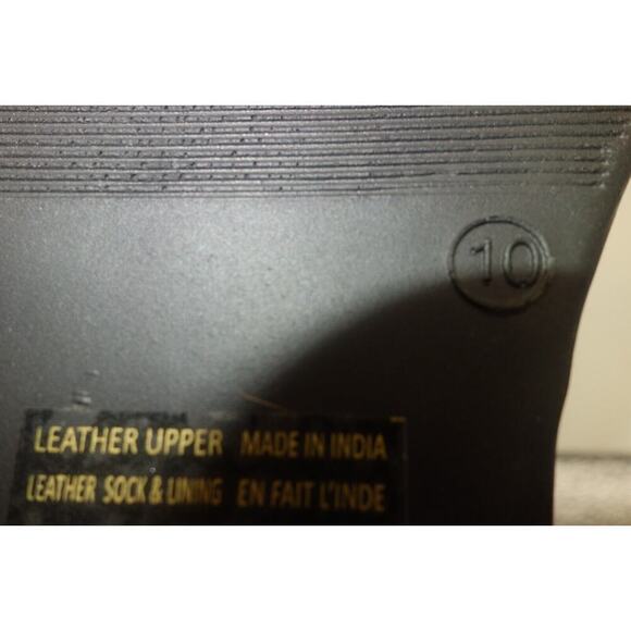 NEW Seychelles Touching Platform Wedge Sandals Women's 10 Strappy Black Suede - Picture 8 of 8